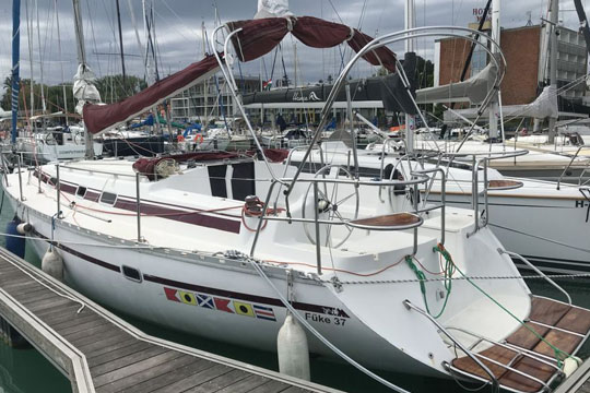 FÜKE 37 TITÁN VITORLÁS Siófok 1